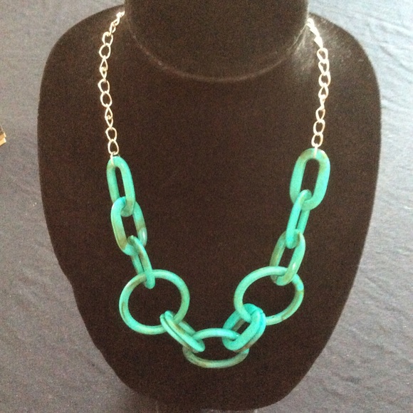Cosmetic Turquoise 26” Necklace - Picture 2 of 6